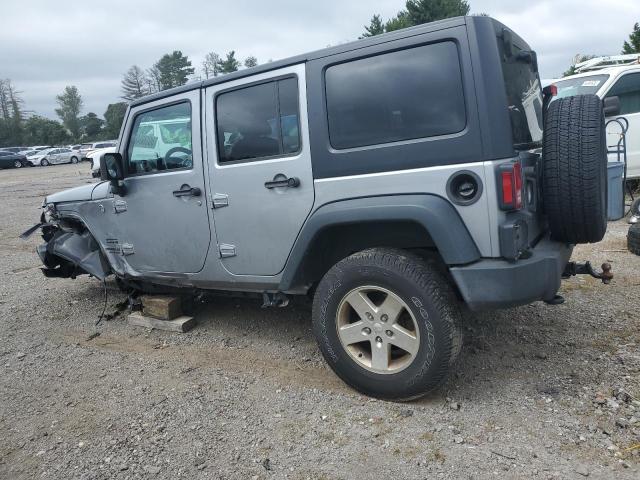 1C4HJWDG5GL260025 - 2016 JEEP WRANGLER U SPORT Argent photo 2