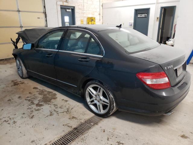 WDDGF8BB4BR172384 - 2011 MERCEDES-BENZ C 300 4MATIC BLACK photo 2