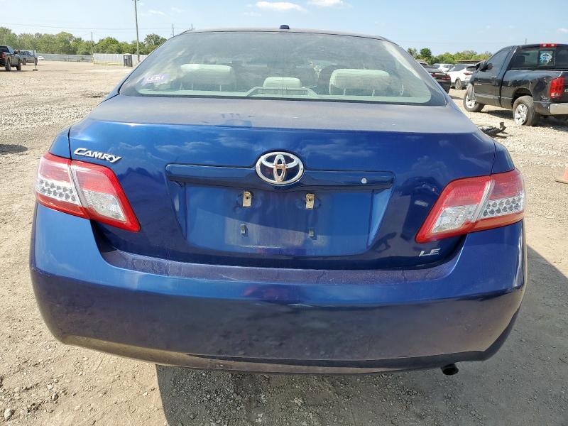 4T1BF3EK5AU555034 - 2010 TOYOTA CAMRY BASE BLUE photo 6