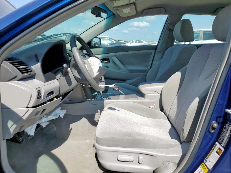 4T1BF3EK5AU555034 - 2010 TOYOTA CAMRY BASE BLUE photo 7