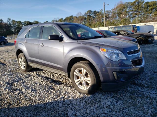 2GNALAEK6E6183115 - 2014 CHEVROLET EQUINOX LS BLUE photo 4