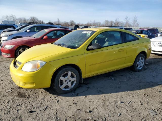 1G1AK12F557622980 - 2005 CHEVROLET COBALT YELLOW photo 1