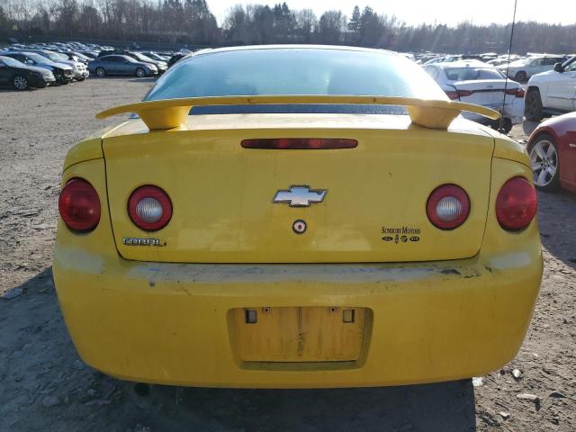 1G1AK12F557622980 - 2005 CHEVROLET COBALT YELLOW photo 6