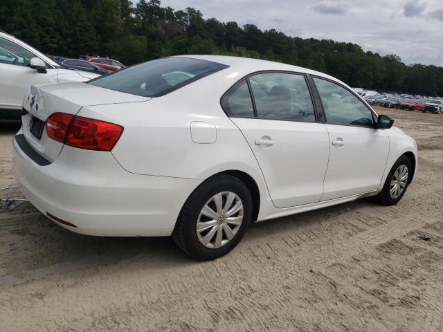 3VW2K7AJ2DM409037 - 2013 VOLKSWAGEN JETTA BASE Beyaz fotoğraf 3