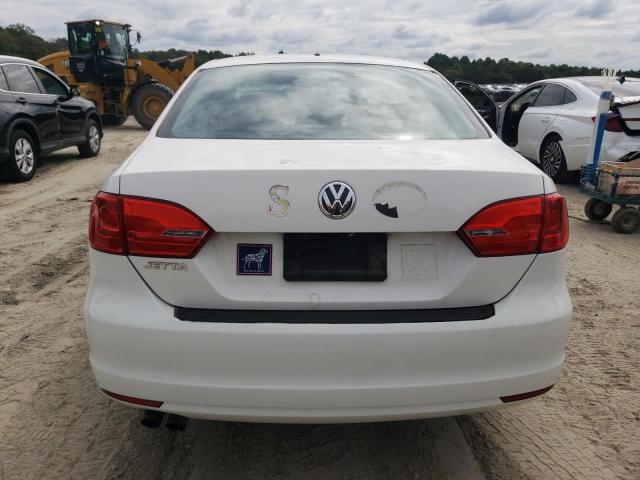 3VW2K7AJ2DM409037 - 2013 VOLKSWAGEN JETTA BASE Beyaz fotoğraf 6