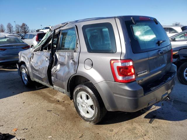 1FMCU02749KB20697 - 2009 FORD ESCAPE XLS GRAY photo 2