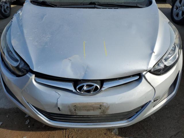 5NPDH4AE6EH505269 - 2014 HYUNDAI ELANTRA SE SILVER photo 11