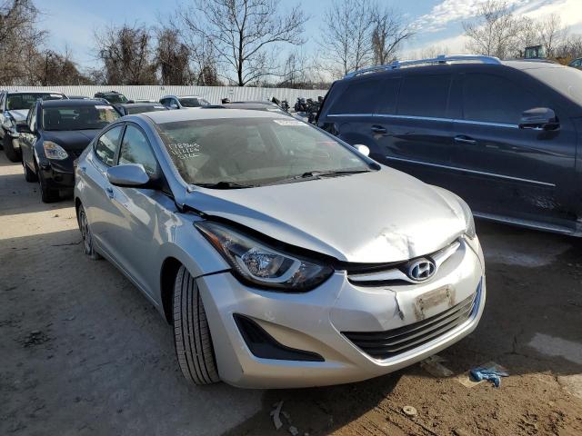 5NPDH4AE6EH505269 - 2014 HYUNDAI ELANTRA SE SILVER photo 4