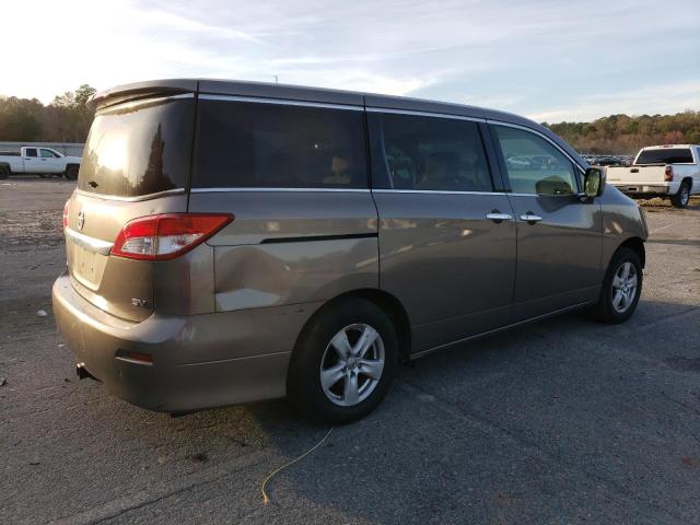 JN8AE2KP6E9106035 - 2014 NISSAN QUEST S GOLD photo 3