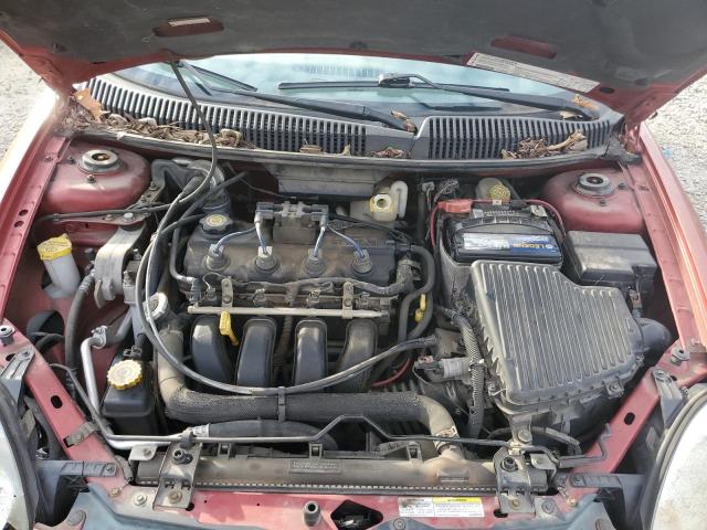 1B3ES56C74D509159 - 2004 DODGE NEON SXT RED photo 11