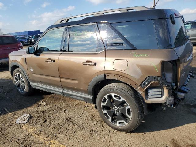 3FMCR9C63NRD29429 - 2022 FORD BRONCO SPO OUTER BANKS GOLD photo 2