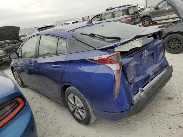 JTDKBRFU9J3583850 - 2018 TOYOTA PRIUS BLUE photo 2