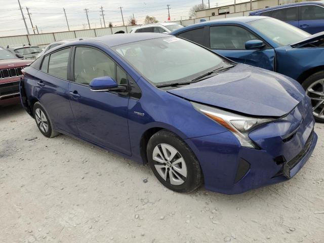 JTDKBRFU9J3583850 - 2018 TOYOTA PRIUS BLUE photo 4