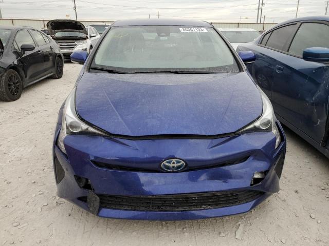 JTDKBRFU9J3583850 - 2018 TOYOTA PRIUS BLUE photo 5