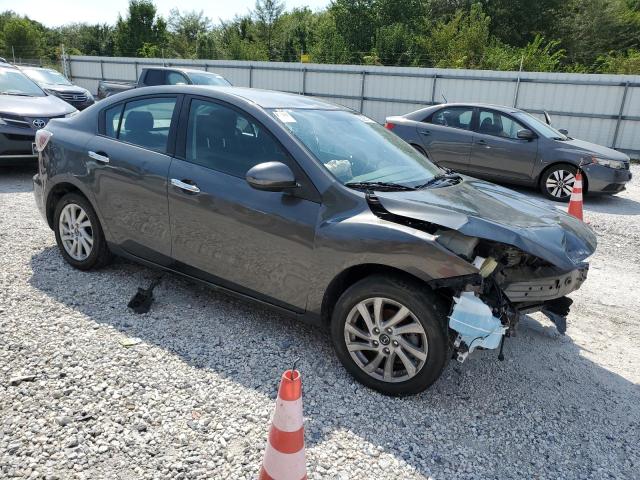 JM1BL1V70D1794705 - 2013 MAZDA 3 I GRAY photo 4