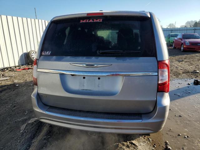 2C4RC1BGXER184536 - 2014 CHRYSLER TOWN & COU TOURING ვერცხლისფერი ფოტო 6