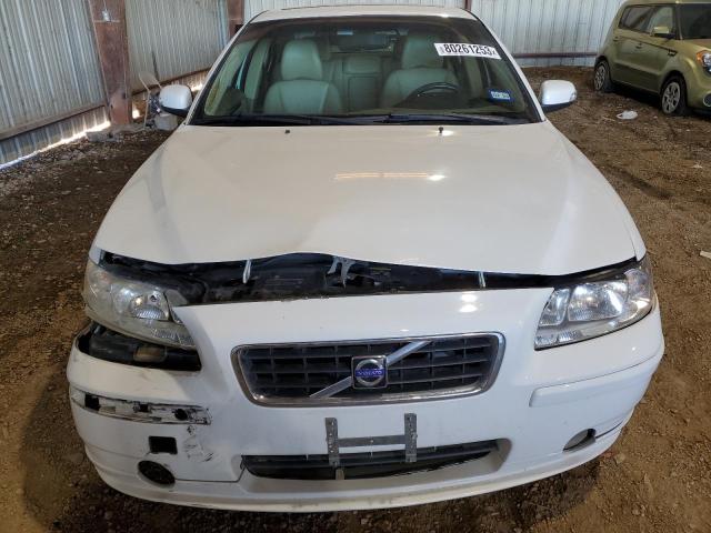 YV1RS592072644724 - 2007 VOLVO S60 2.5T WHITE photo 5