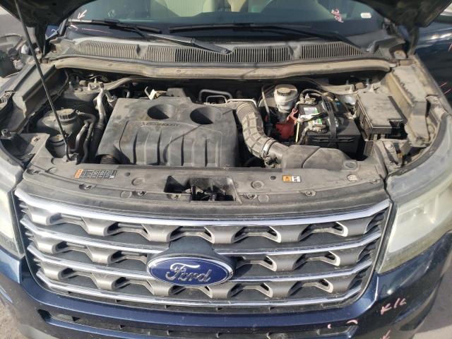 1FM5K7BH2GGC71330 - 2016 FORD EXPLORER BLUE photo 12