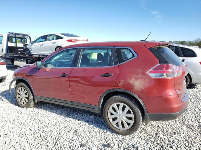 5N1AT2MT8GC917171 - 2016 NISSAN ROGUE S RED photo 2
