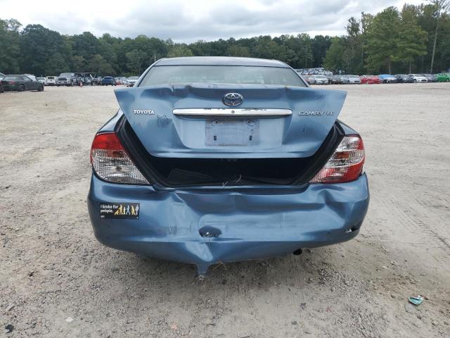 4T1BE32KX2U568726 - 2002 TOYOTA CAMRY LE Mavi fotoğraf 6