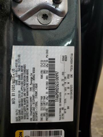 1FA6P0HD5G5100997 - 2016 FORD FUSION SE 灰色 照片 12