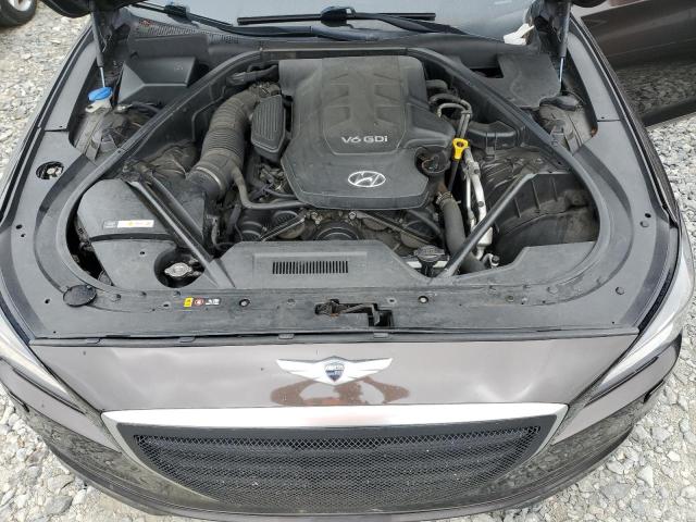 KMHGN4JE3FU037459 - 2015 HYUNDAI GENESIS 3.8L 棕色 照片 11