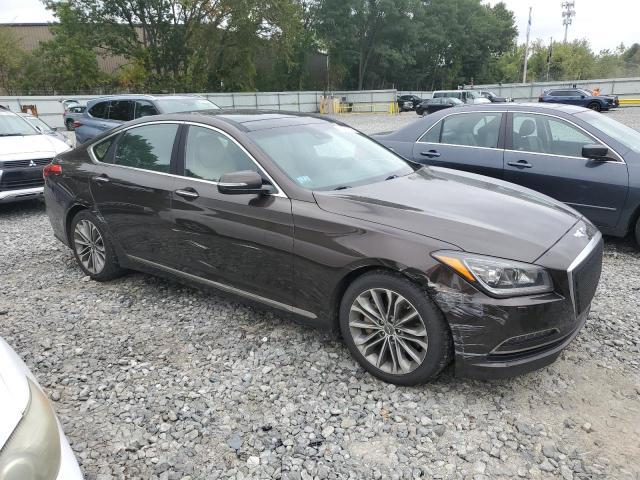 KMHGN4JE3FU037459 - 2015 HYUNDAI GENESIS 3.8L 棕色 照片 4