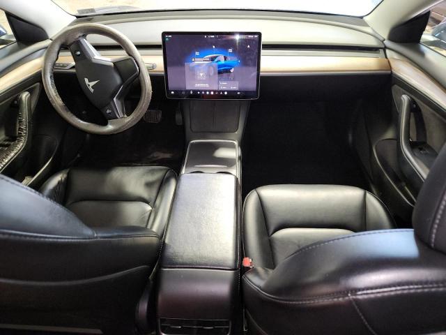 5YJ3E1EA3NF190245 - 2022 TESLA MODEL 3 BLUE photo 8