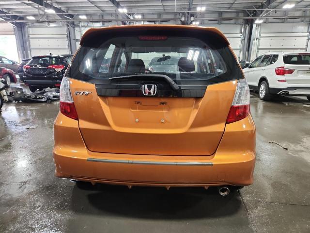 JHMGE8H40AS025541 - 2010 HONDA FIT SPORT 橙色 照片 6