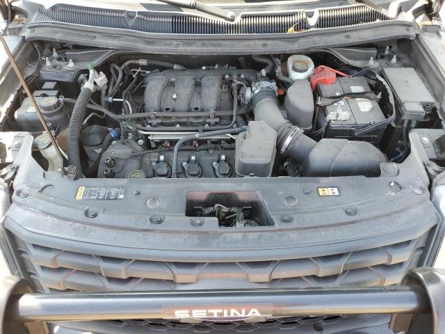 1FM5K8AR8KGA12169 - 2019 FORD EXPLORER POLICE INTERCEPTOR Noir photo 12