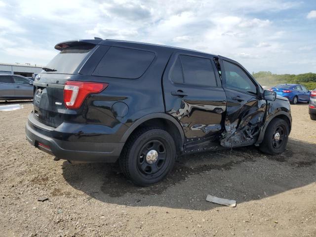 1FM5K8AR8KGA12169 - 2019 FORD EXPLORER POLICE INTERCEPTOR Noir photo 3