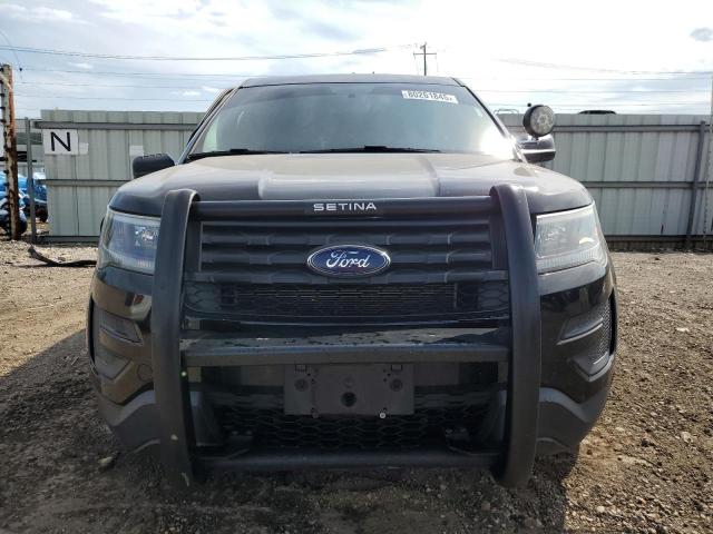 1FM5K8AR8KGA12169 - 2019 FORD EXPLORER POLICE INTERCEPTOR Noir photo 5