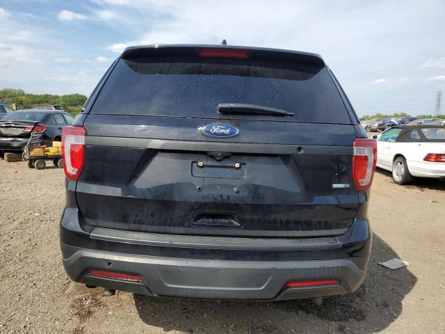 1FM5K8AR8KGA12169 - 2019 FORD EXPLORER POLICE INTERCEPTOR Noir photo 6