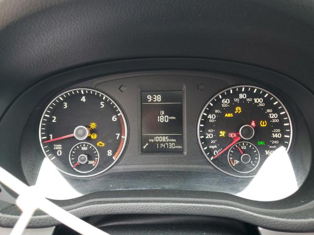 1VWAT7A35EC103589 - 2014 VOLKSWAGEN PASSAT S GRAY photo 9