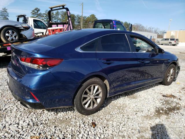 5NPE24AF5JH599346 - 2018 HYUNDAI SONATA SE BLUE photo 3