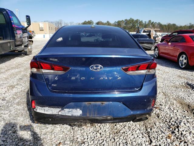 5NPE24AF5JH599346 - 2018 HYUNDAI SONATA SE BLUE photo 6