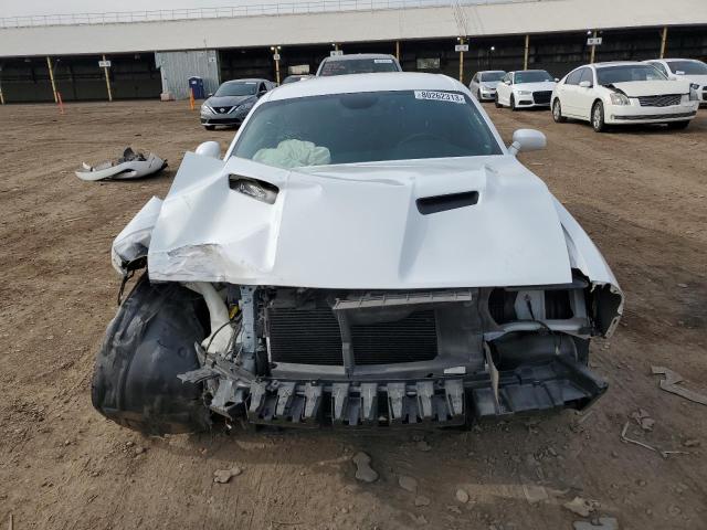 2C3CDZAG8KH503943 - 2019 DODGE CHALLENGER SXT WHITE photo 5