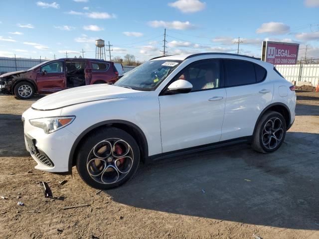 ZASPAKBN7K7C50837 - 2019 ALFA ROMEO STELVIO TI Սպիտակ լուսանկար 1