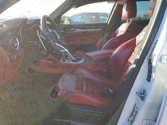 ZASPAKBN7K7C50837 - 2019 ALFA ROMEO STELVIO TI Սպիտակ լուսանկար 7