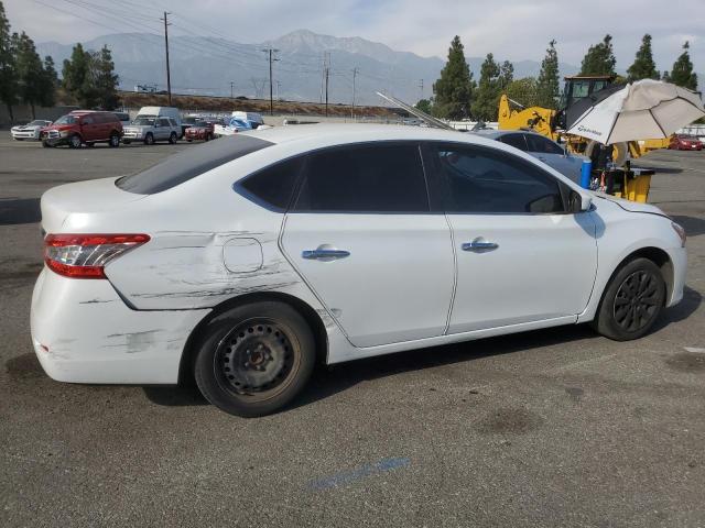 3N1AB7AP2FY351450 - 2015 NISSAN SENTRA S WHITE photo 3