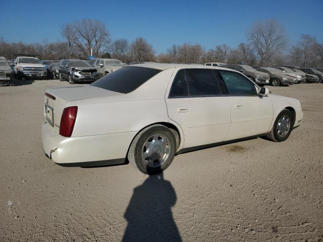 1G6KD54Y02U158704 - 2002 CADILLAC DEVILLE WHITE photo 3