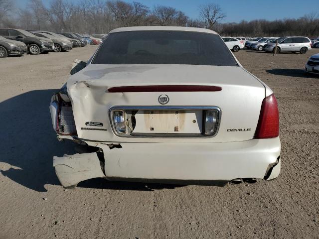 1G6KD54Y02U158704 - 2002 CADILLAC DEVILLE WHITE photo 6