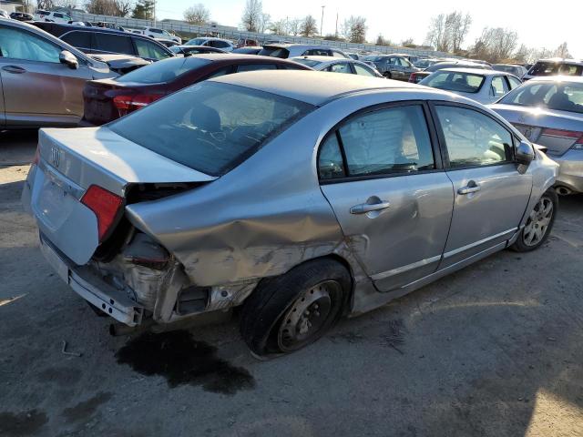 2HGFA1F5XAH548439 - 2010 HONDA CIVIC LX SILVER photo 3