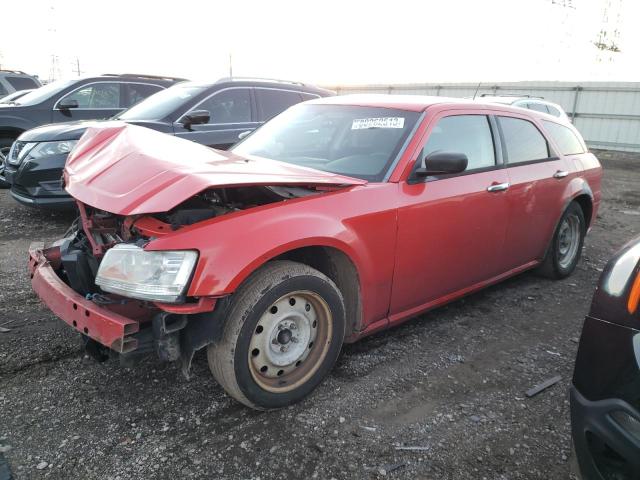 2D4FV47T98H104502 - 2008 DODGE MAGNUM RED photo 1