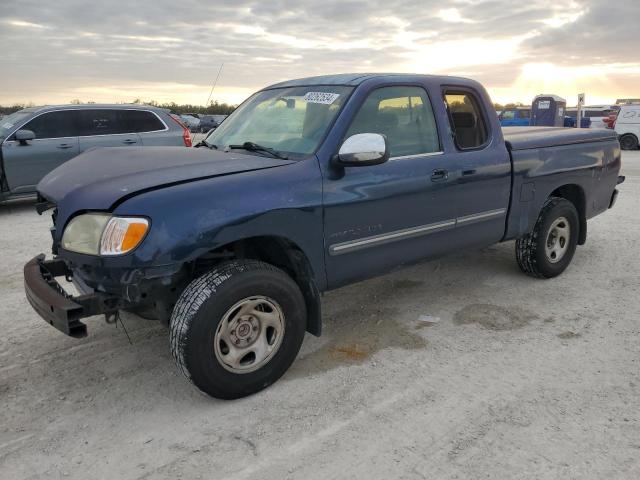 5TBRT34133S375135 - 2003 TOYOTA TUNDRA ACCESS CAB SR5 BLUE photo 1
