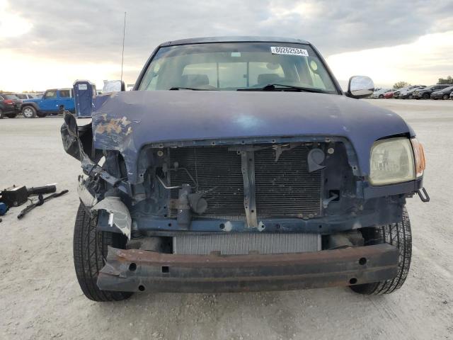5TBRT34133S375135 - 2003 TOYOTA TUNDRA ACCESS CAB SR5 BLUE photo 5