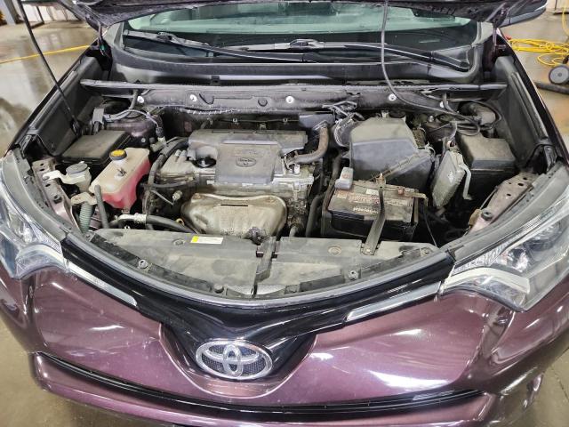 2T3RFREV4GW410045 - 2016 TOYOTA RAV4 XLE PURPLE photo 12