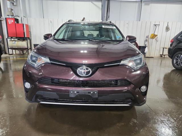 2T3RFREV4GW410045 - 2016 TOYOTA RAV4 XLE PURPLE photo 5