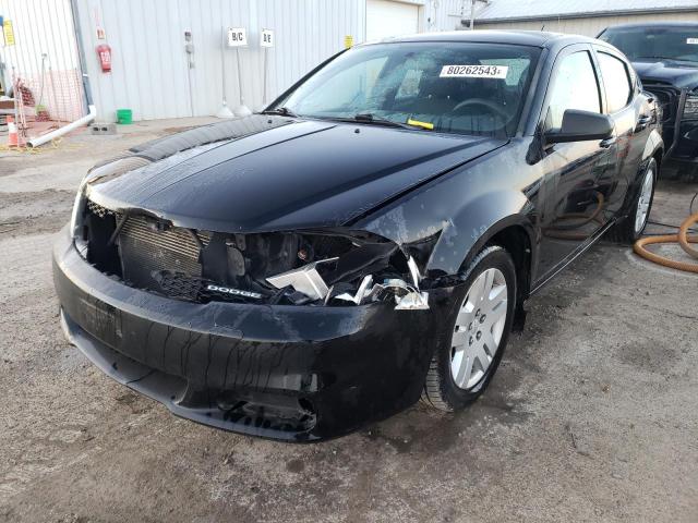 1B3BD4FB4BN545283 - 2011 DODGE AVENGER EXPRESS 黑色 照片 1