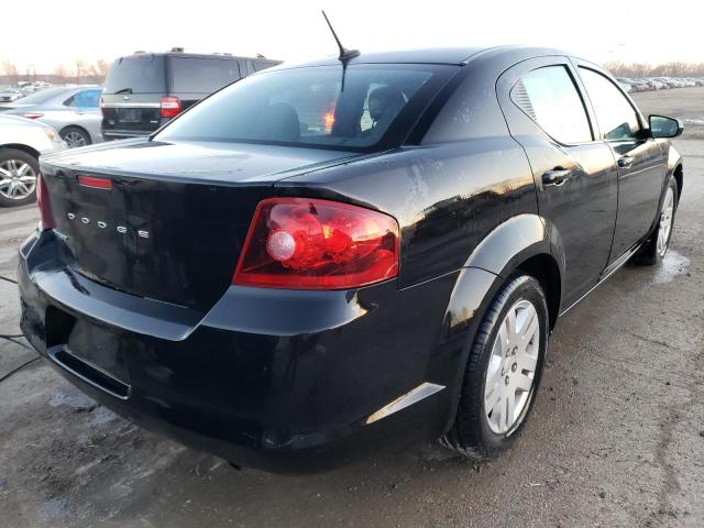 1B3BD4FB4BN545283 - 2011 DODGE AVENGER EXPRESS 黑色 照片 3